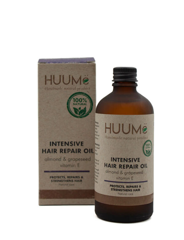 Almond, Grapeseed & Vitamin E Intensive Hair Repair Oil
